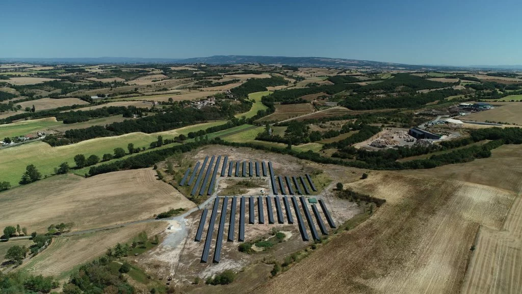 Installation de centrales solaires au sol Bélesta en Lauragais